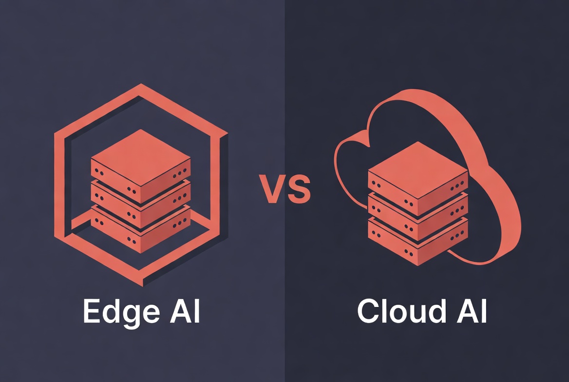 Edge vs Cloud AI image